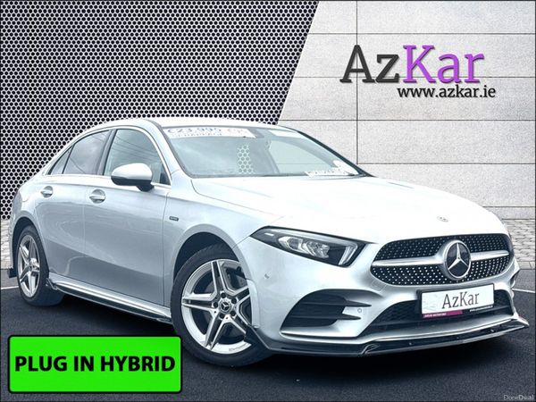 Mercedes-Benz A-Class Saloon, Petrol Plug-in Hybrid, 2020, Silver