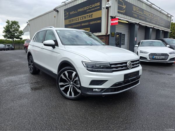 Volkswagen Tiguan SUV, Diesel, 2020, White