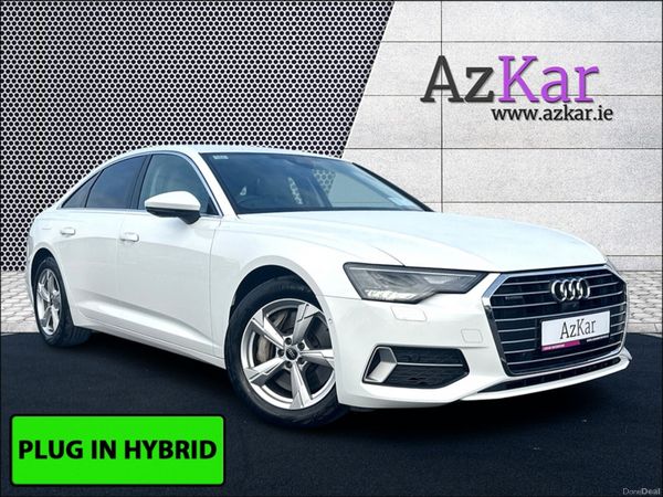 Audi A6 Saloon, Petrol Plug-in Hybrid, 2023, White