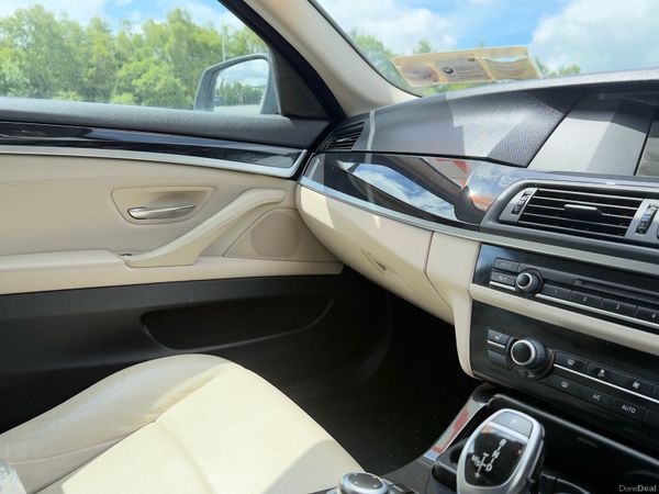 BMW 5-Series Saloon, Diesel, 2013, Black