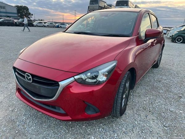 Mazda Demio Hatchback, Petrol, 2017, Red