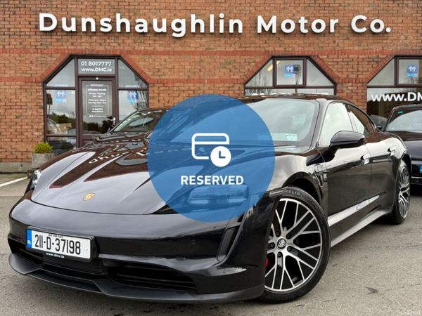 Porsche Taycan Saloon, Electric, 2021, Black