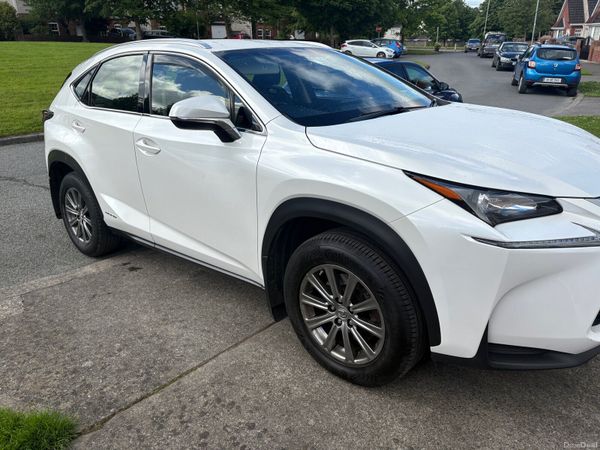 Lexus NX SUV, Petrol Hybrid, 2015, White
