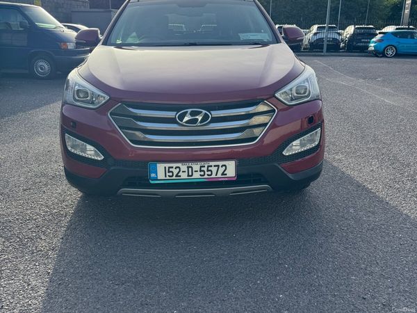 Hyundai Santa Fe SUV, Diesel, 2015, Red