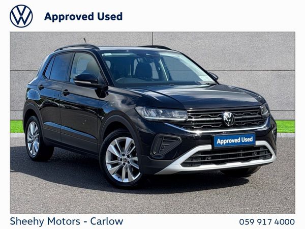 Volkswagen T-Cross SUV, Petrol, 2025, Black