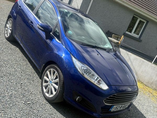 Ford Fiesta Hatchback, Diesel, 2015, Blue