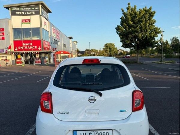 Nissan Micra Hatchback, Petrol, 2014, White