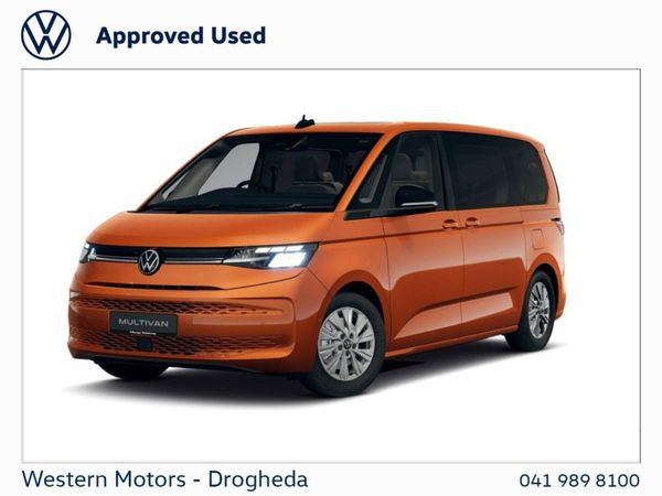 Volkswagen Multivan MPV, Petrol Plug-in Hybrid, 2025, Orange