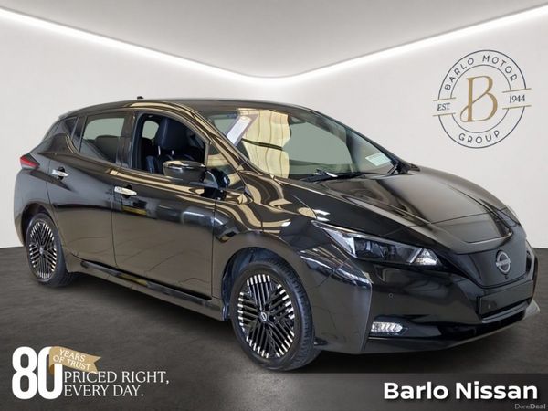 Nissan Leaf Hatchback, Electric, 2022, Black