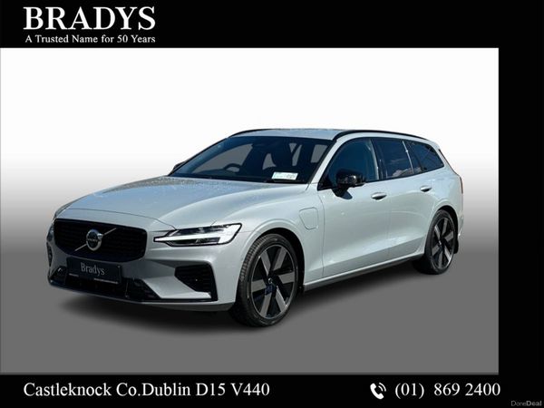 Volvo V60 Estate, Petrol Plug-in Hybrid, 2025, Grey