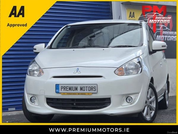 Mitsubishi Mirage Hatchback, Petrol, 2015, White