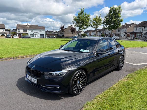 BMW 3-Series Saloon, Diesel, 2017, Black