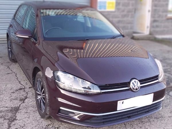 Volkswagen Golf Hatchback, Diesel, 2017, Black
