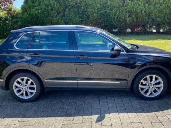 Volkswagen Tiguan SUV, Diesel, 2019, Black
