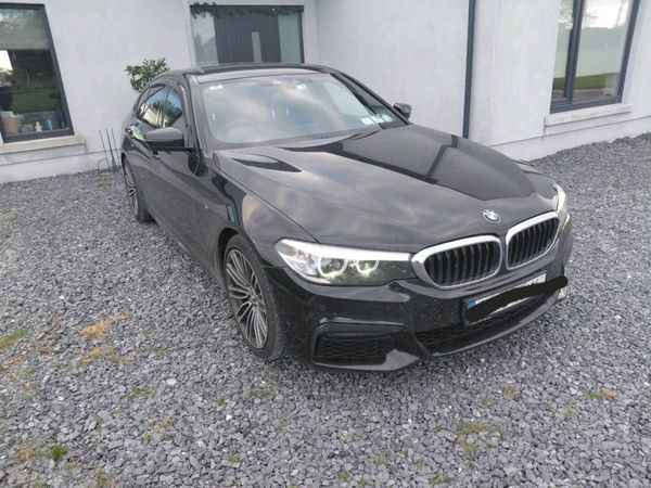 BMW 5-Series Saloon, Diesel, 2019, Black