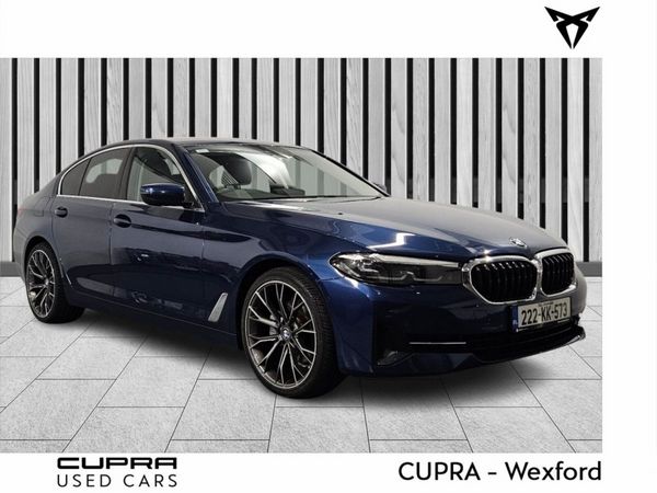 BMW 5-Series Saloon, Diesel, 2022, Blue