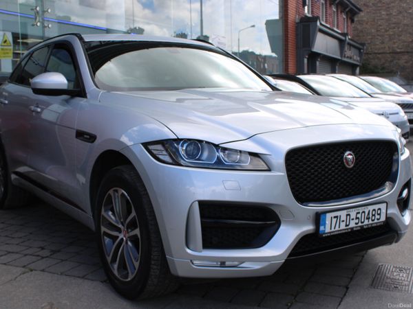 Jaguar F-Pace SUV, Diesel, 2017, Silver