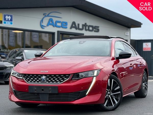 Peugeot 508 Saloon, Diesel, 2019, Red