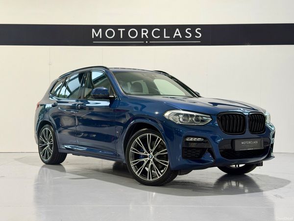 BMW X3 SUV, Petrol Hybrid, 2022, Blue