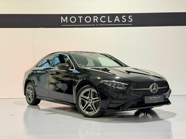 Mercedes-Benz A-Class Saloon, Petrol Plug-in Hybrid, 2023, Black