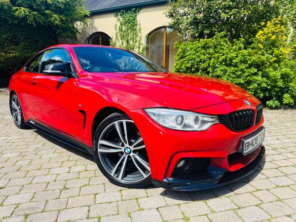 BMW 4-Series Coupe, Diesel, 2014, Red