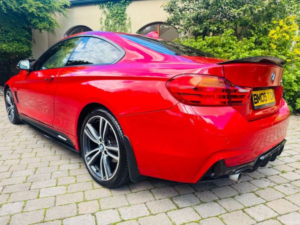 BMW 4-Series Coupe, Diesel, 2014, Red