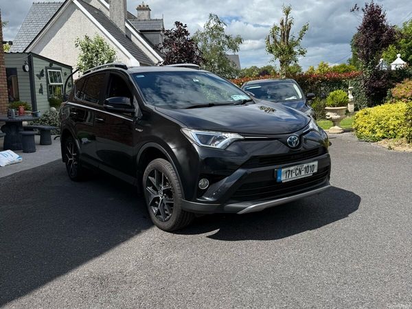 Toyota RAV4 SUV, Petrol Hybrid, 2017, Black