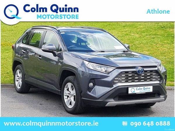 Toyota RAV4 SUV, Petrol Hybrid, 2021, Grey