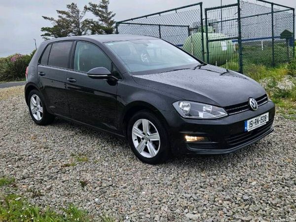 Volkswagen Golf Hatchback, Diesel, 2015, Black