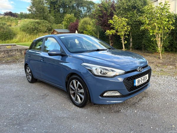 Hyundai i20 Hatchback, Petrol, 2018, Blue