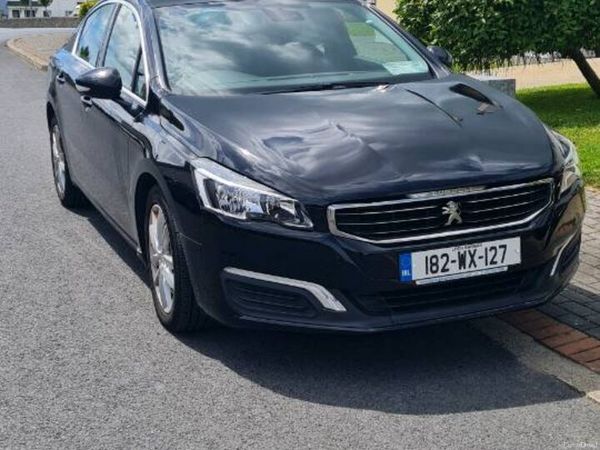 Peugeot 508 Saloon, Diesel, 2018, Black