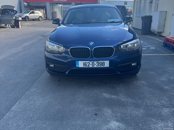 BMW 1-Series Hatchback, Diesel, 2016, Blue