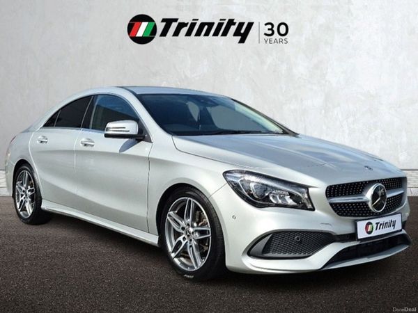 Mercedes-Benz CLA Saloon, Petrol, 2019, Silver
