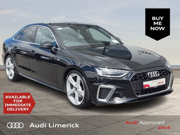 Audi A4 Saloon, Diesel, 2022, Black