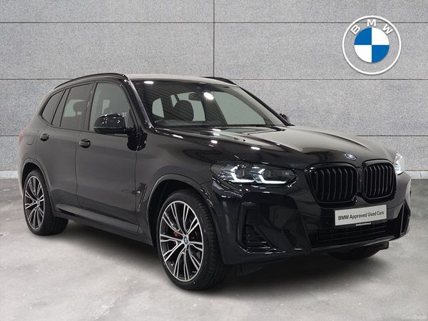 BMW X3 SUV, Petrol Plug-in Hybrid, 2023, Black