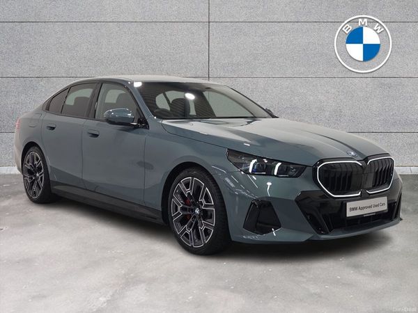 BMW 5-Series Saloon, Petrol Plug-in Hybrid, 2025, Green