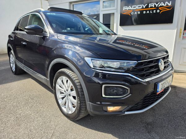 Volkswagen T-Roc SUV, Petrol, 2020, Black