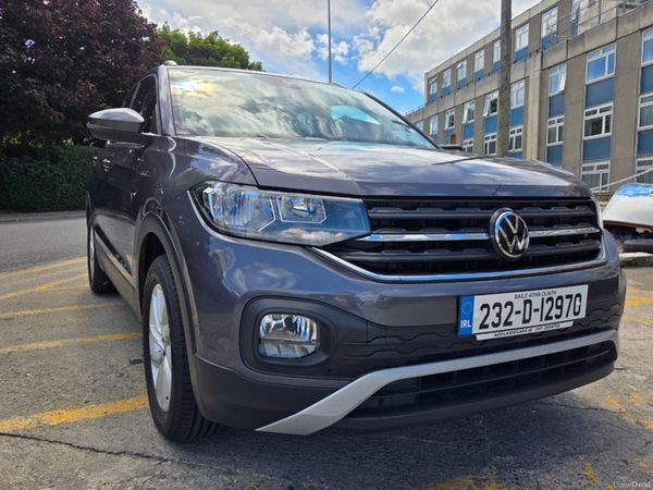Volkswagen T-Cross SUV, Petrol, 2023, Grey