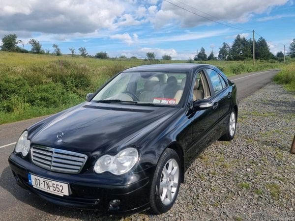 Mercedes-Benz C-Class Saloon, Petrol, 2007, Black