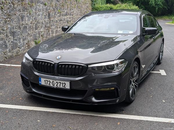 BMW 5-Series Saloon, Petrol Plug-in Hybrid, 2017, Grey