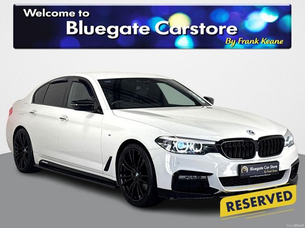 BMW 5-Series Saloon, Diesel, 2018, White