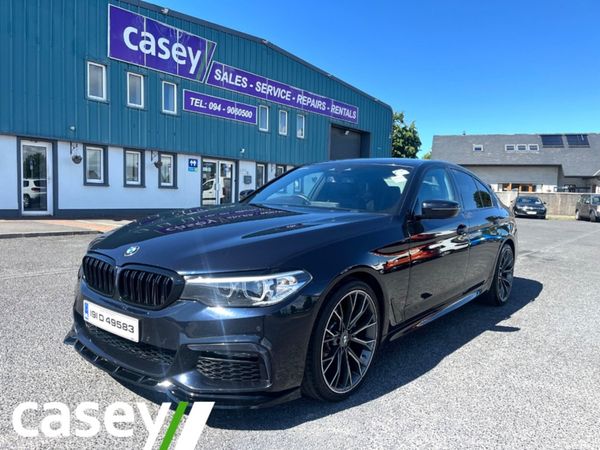 BMW 5-Series Saloon, Diesel, 2019, Black