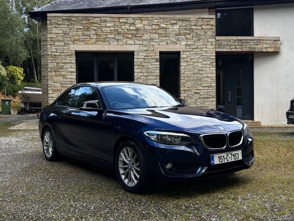 BMW 2-Series Coupe, Diesel, 2015, Blue