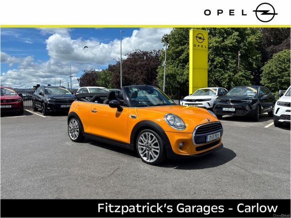 Mini Cooper Convertible, Diesel, 2017, Orange