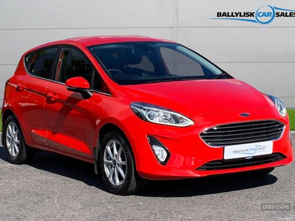 Ford Fiesta Hatchback, Petrol, 2019, Red