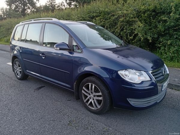 Volkswagen Touran MPV, Diesel, 2008, Blue