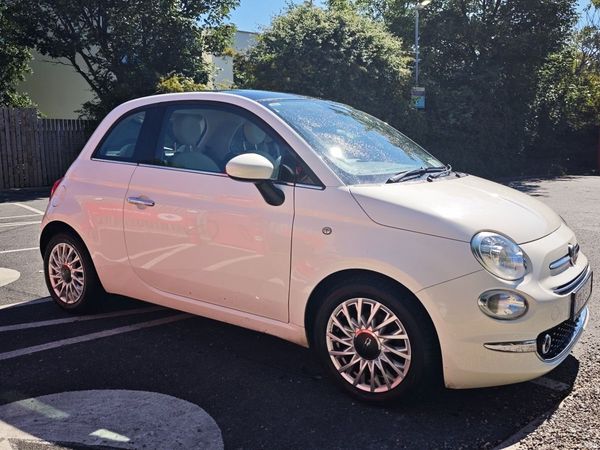 Fiat 500 Hatchback, Petrol, 2017, White