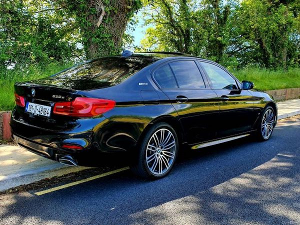 BMW 5-Series Saloon, Petrol Plug-in Hybrid, 2019, Black
