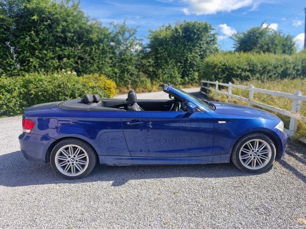 BMW 1-Series Convertible, Diesel, 2010, Blue