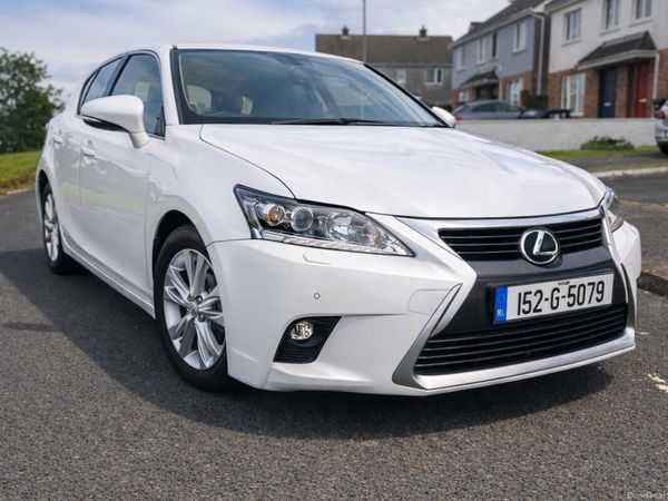 Lexus CT Hatchback, Petrol Hybrid, 2015, White